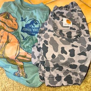 Boys size 4 shorts & shirt